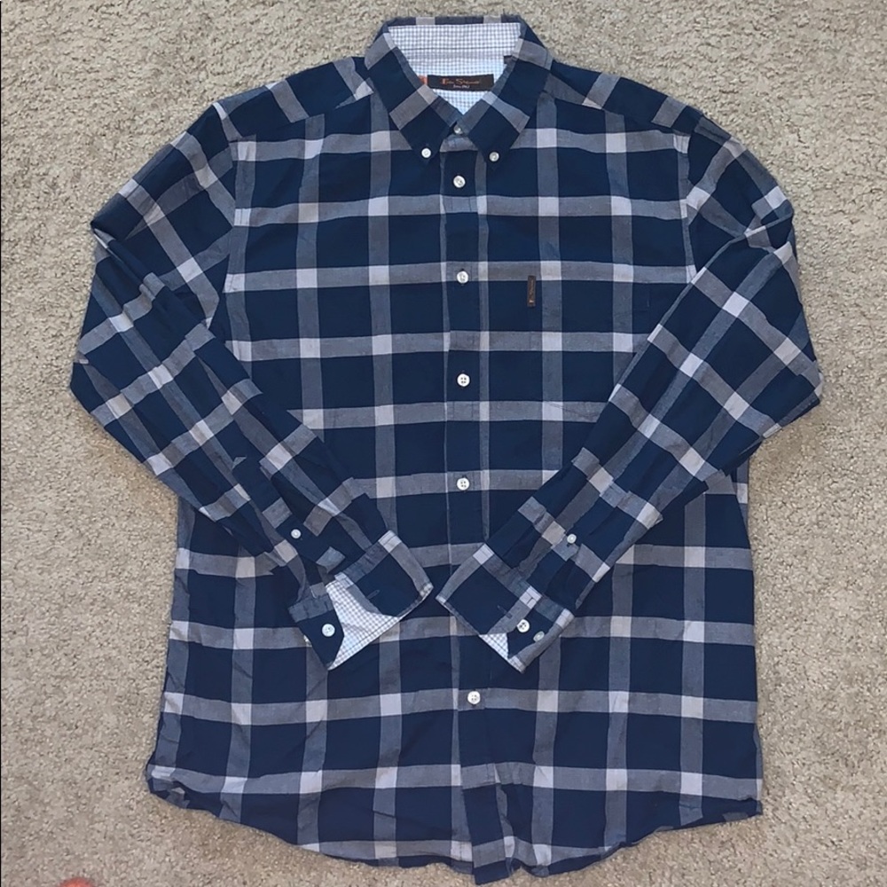 Ben Sherman checkered button up